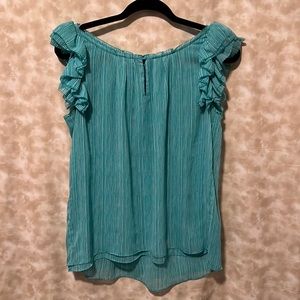 Banana Republic.. Teal blouse.